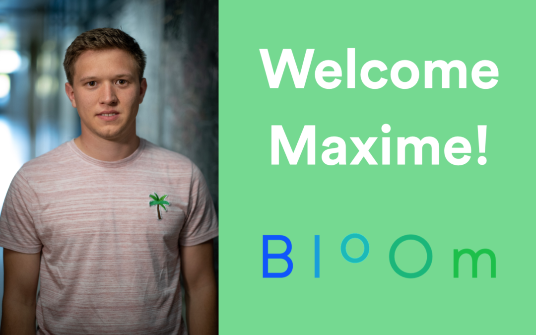 Maxime joins our R&D team!